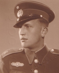 Youngest uncle Josef in the government army, 22 November 1940