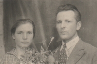 Parents Amálie and Vladimír Stehlík in about 1945