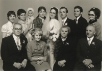 Wedding of Dobroslav and Mlada Stehlikovi