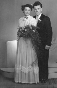 Karel Matuška with his wife Siegfried - Vítězslava