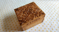 First carving product - jewellery box for my wife Jana, c. 1980