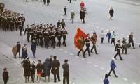 Labour Day, May 1, Barnaul, Siberia, USSR, 1973