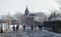 Central Market, Barnaul, Siberia, USSR, 1973