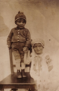 Petr and Růžena Trčkas at Třebsko 15, 1930