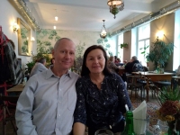 Alena and Richard Dixons in Prague, 2020