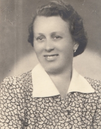 Josef Sedlák's mother Marie Sedláková, 1950s