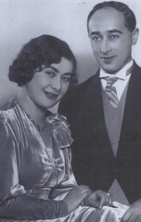 Uncle Helen Waldstein Ludwig with his wife Vera, 1930s