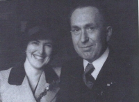 Uncle Helen Waldstein Ludwig with his wife Anna, 1930s