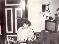 Blanka Šimoníčková, concert organiser and co-owner of the farm in Křepice, 1980s