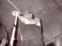 Singer of the band The Ex, Křepice, May 1, 1987