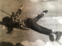 Locals lent him soccer boots, Křepice, 1980s