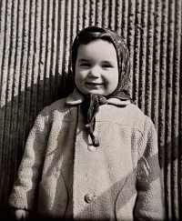 Zdenka Tichotová, 3 years old