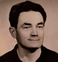 Father of the witness Vladimír Tosek, editor of Czechoslovak Radio (1919-1987), 1960s