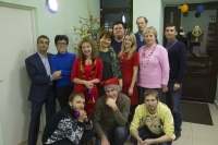 New Year in Lev Shlosberg's office