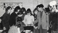 Television at school, 1965