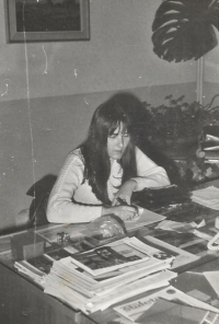 At work in kindergarten, 1982