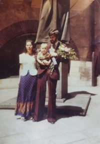 Pavla Erbanová at graduation, 1970s