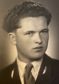 František Randa as a student