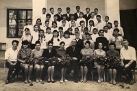 School graduation. Kalanchak village, 1967