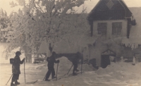 The way to school, 1930s