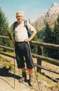 Jan Malypetr-photo from holiday in the Alps