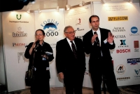 With Henry Kissinger, FORUM 2000, Prague 1998