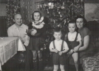 Christmas in Horní Slavkov, 1954