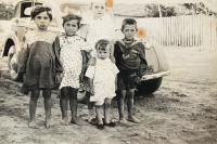 With cousins. Kalanchak village, mid-1950s
