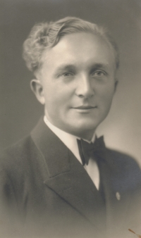 Jaroslav Jež, Dagmar Stachová's father, 1938 