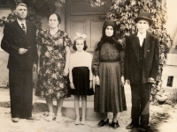 Dmitro Terzi's family. Vynohradivka, Odesa region, 1965