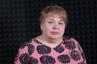 Iryna Klevanova during the interview, 2024 