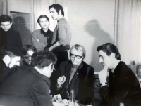 Meeting of the Association of University Students of Bohemia and Moravia 1969 or 1970