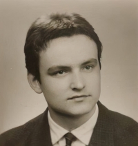 Jiří Dobrovolný 17 years old, 1962