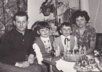 Málek family photograph