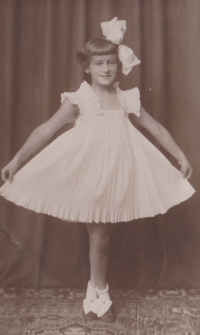 Zlata Wálová, then Vaňousová, in the second year in 1932