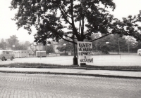 Anti-occupation banners, Gottwaldov 1968