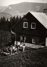 Family cottage in Krkonoše, 1963