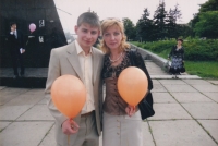 Son's graduation, 2010