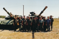 Dusan Kunčík as a guest inspector on inspection in Ukraine, Kerch, 2003