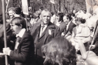 May Day demonstration in Kramatorsk, 1975