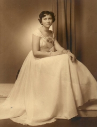 At dance class, latter 1950s