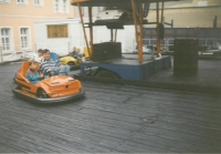 With son in Porcinkula, Hostinné, about 1994