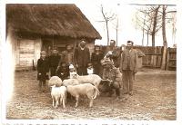 Ignaców - Marta Tothová born Pospíšilová on the left, with her family