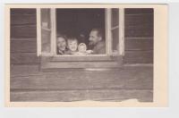  Jiřina Petřková in the middle with aunt Marie(left) and rihgt her father (probably 1941.