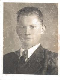 A graduation photo of the brother, Jan Jarkovský