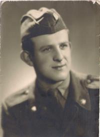 Jozef during the military service