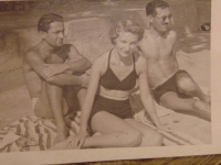 Photos of parents (father is on the far left)