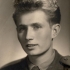 Alois Vychodil during military service, 1950s