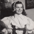 Eva Rybová in a Podkrkonoše costume, 1946